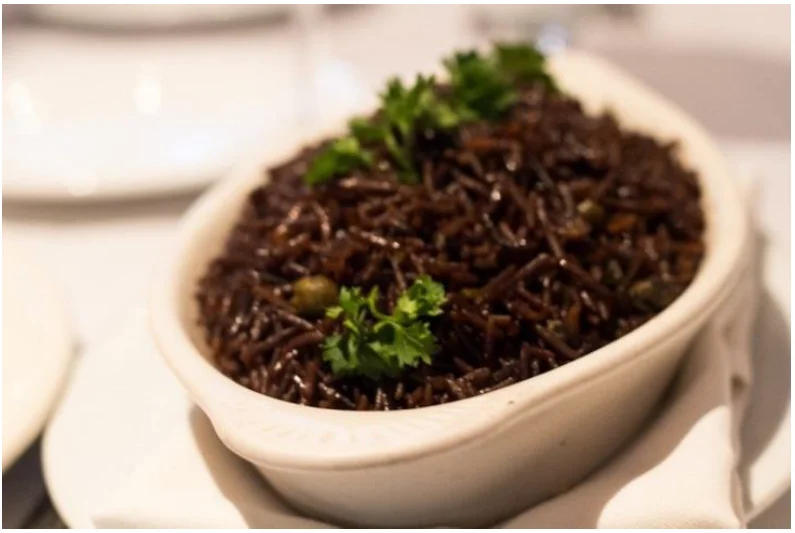 Haitian black rice jonjon